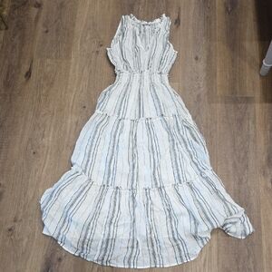 RAILS LouLou Black/ White Striped Dress Size M